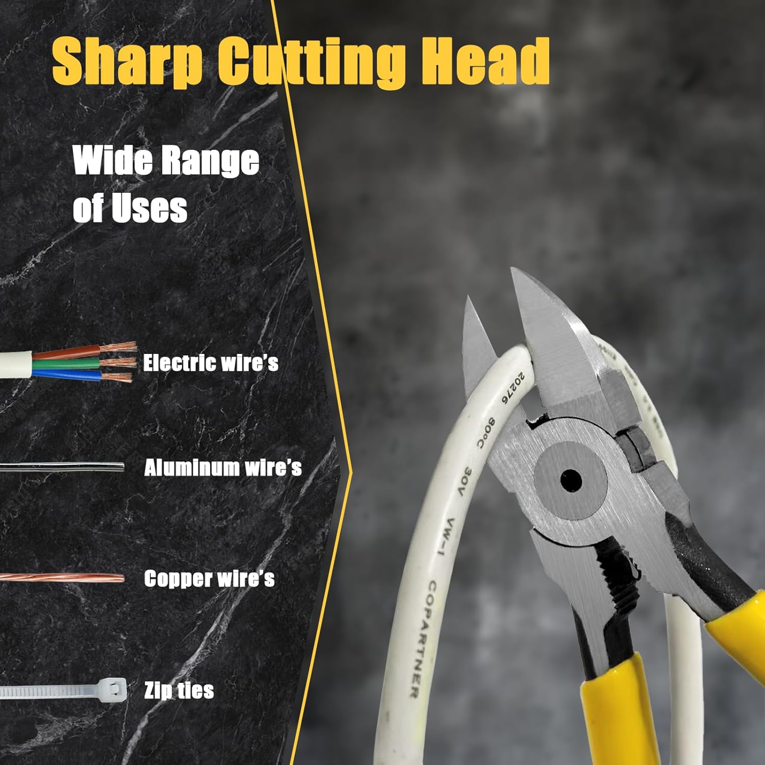 Wire's Cutting Diagonals Cutting Pliers - Flushes Cutter's, Small Cutterr Snips,Flushes Pliers, Wire's Cutterr for Crafting, Jewelry Making, Soft Copper Wire, Floral. ect. (6 inch)