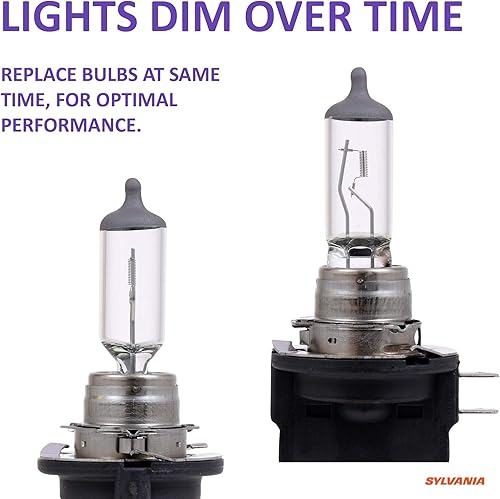 Miniatura 2 de SYLVANIA - H11B XtraVision - High Performance Halogen Headlight Bulb, High Beam, Low Beam and Fog Replacement Bulb (Contains 2 Bulbs)