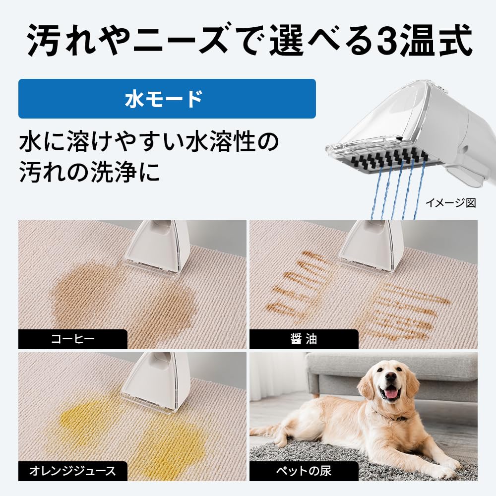 ハイアール(Haier) 水洗い掃除機 吸引力15000Pa Amazon | ハイアール(Haier) 水洗い掃除機 吸引力15000Pa 加熱式