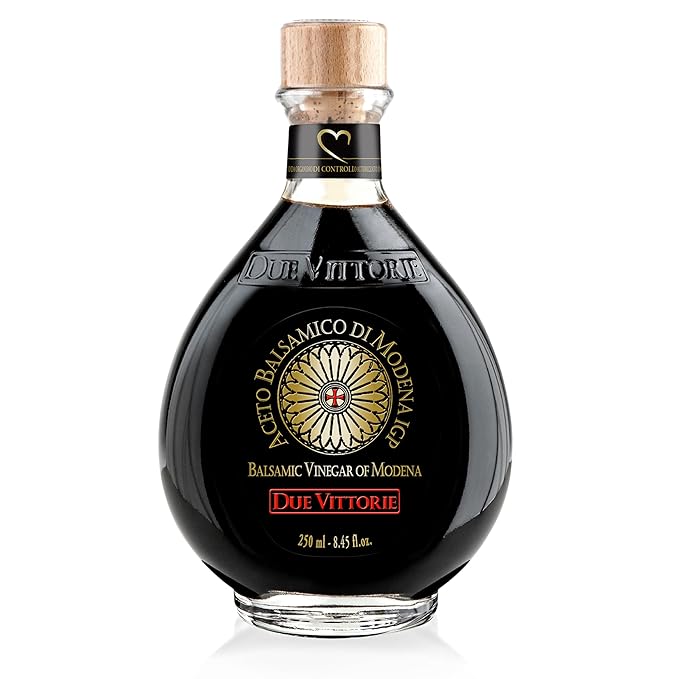 Due Vittorie Oro Gold Balsamic Vinegar of Modena. Highest score from The Consortium of Modena - 8.45fl oz / 250ml