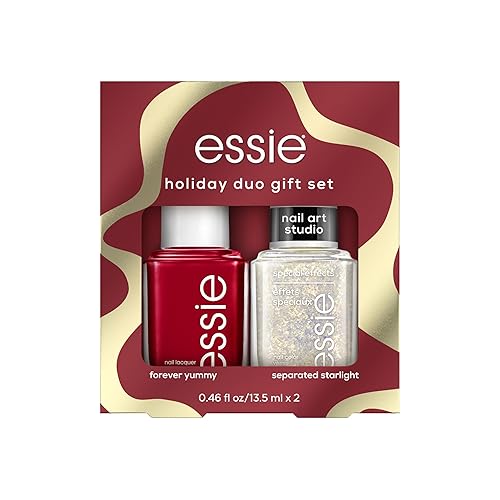 essie Esmalte de uñas, vegano, juego de regalo de esmalte de uñas de 2 piezas, 1 kit