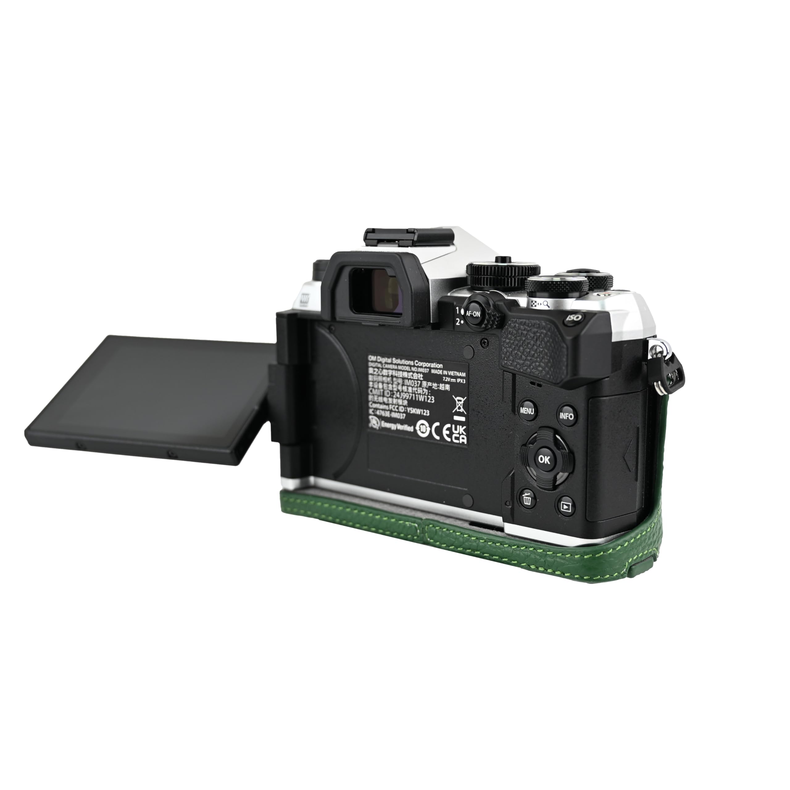 Amazon | SIUTATDSH カメラケース 銀付牛革 適用 OM SYSTEM om5 ii OM