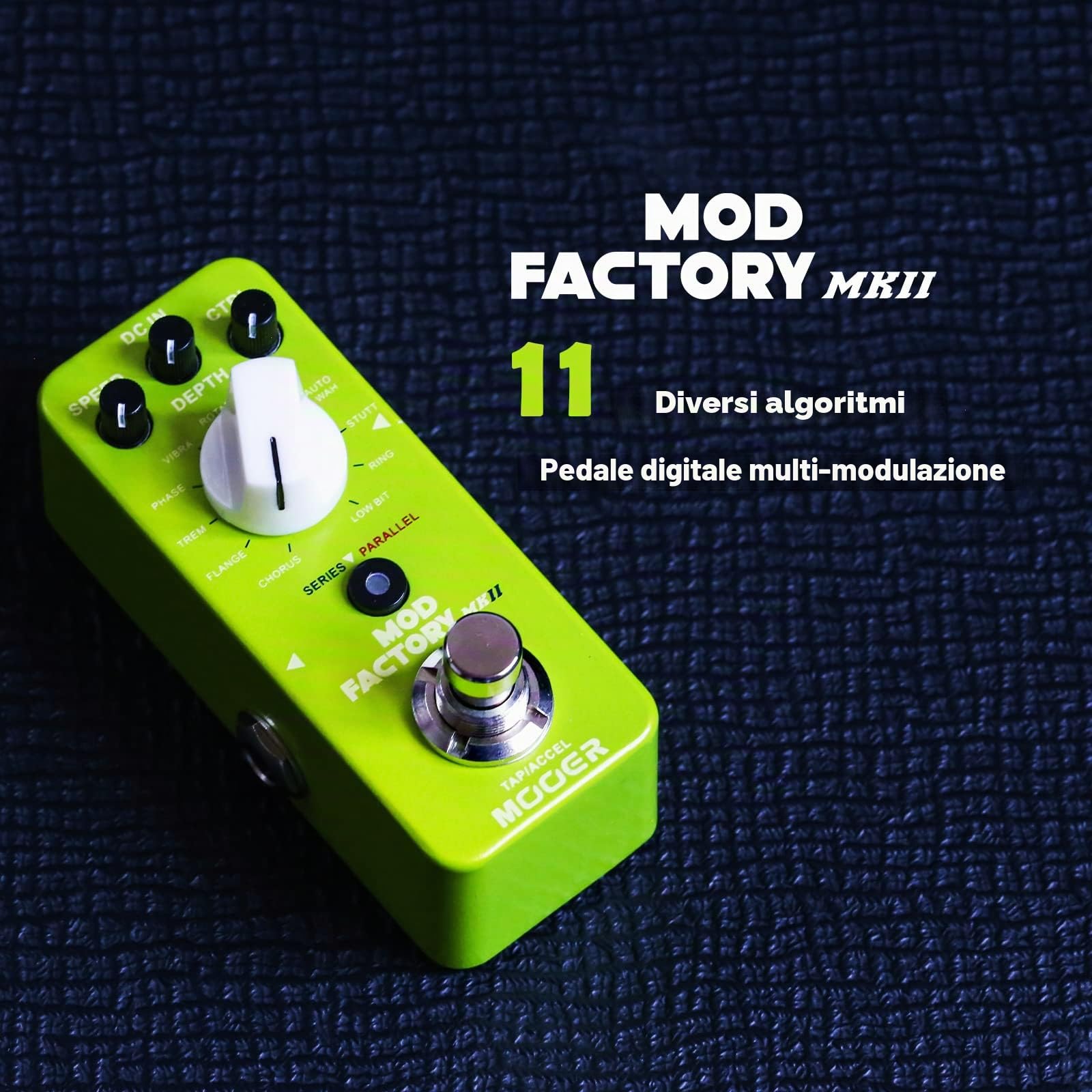 Pedale multieffetto modulazione per chitarra elettrica