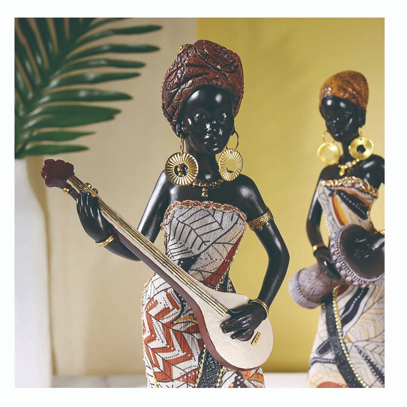 Wanddecoratie van Afrikaanse vrouw | African Princess II Wanddecoratie van Afrikaanse vrouw | African Princess II