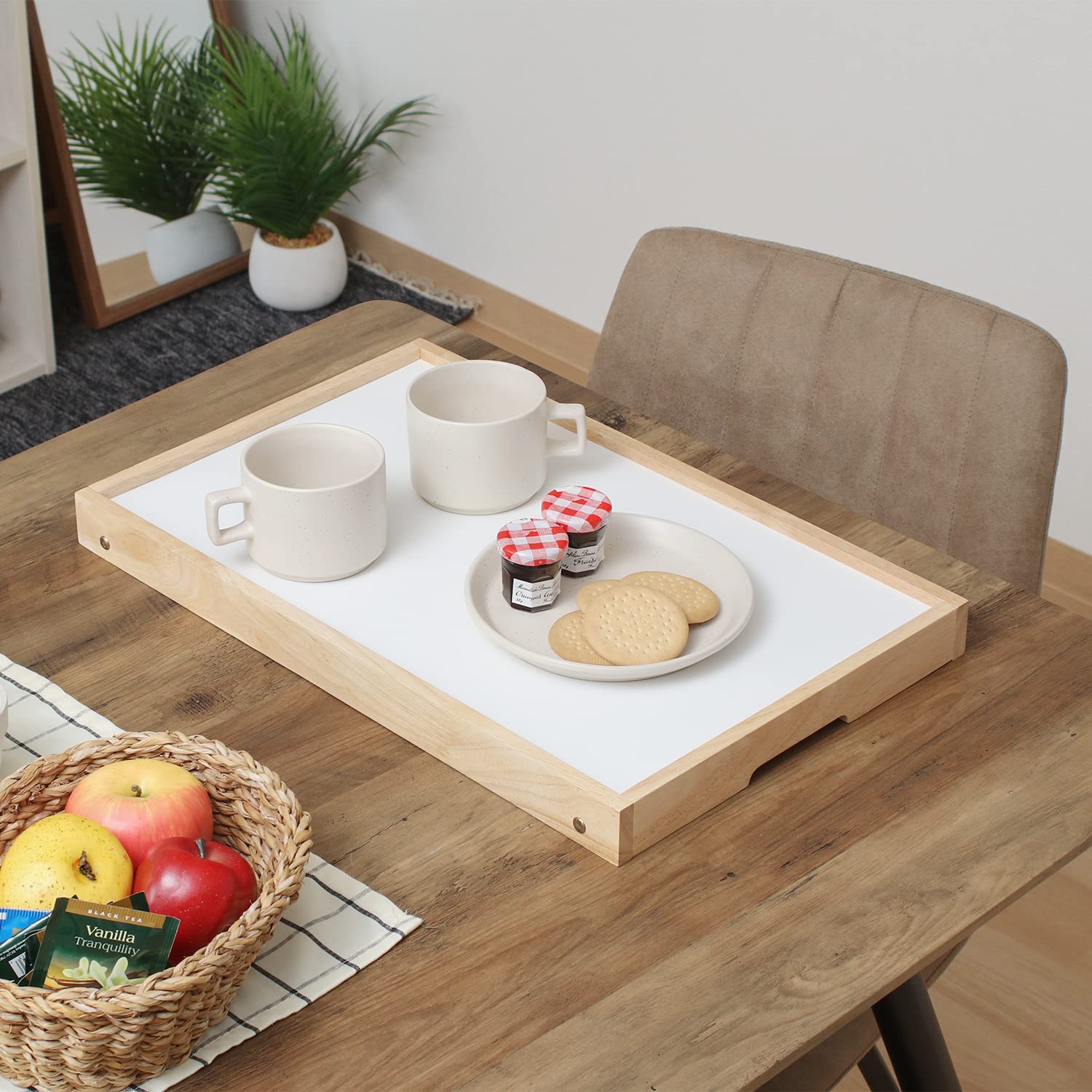 Amazon.co.jp: 不二貿易(Fujiboeki) 折りたたみ ベッドテーブル