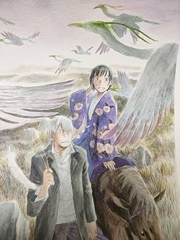 Amazon.co.jp: 蟲師 二十景 複製原画 漆原友紀画集 蟲襖 むしあお