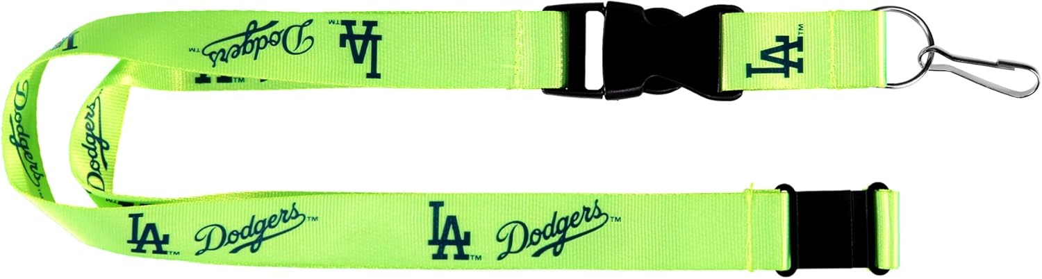 MLB Los Angeles Dodgers Neon Lanyard