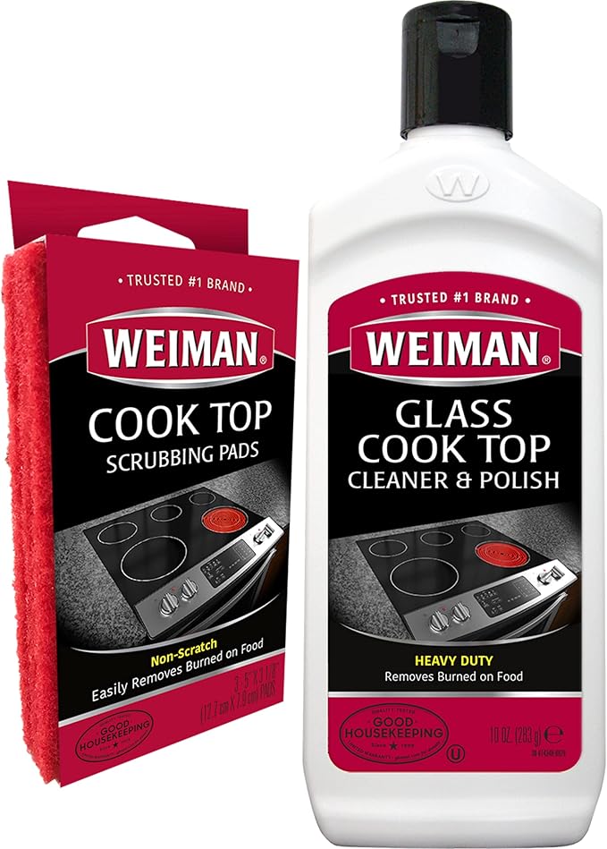 Weiman Ceramic and Glass Cooktop Cleaner Heavy Duty