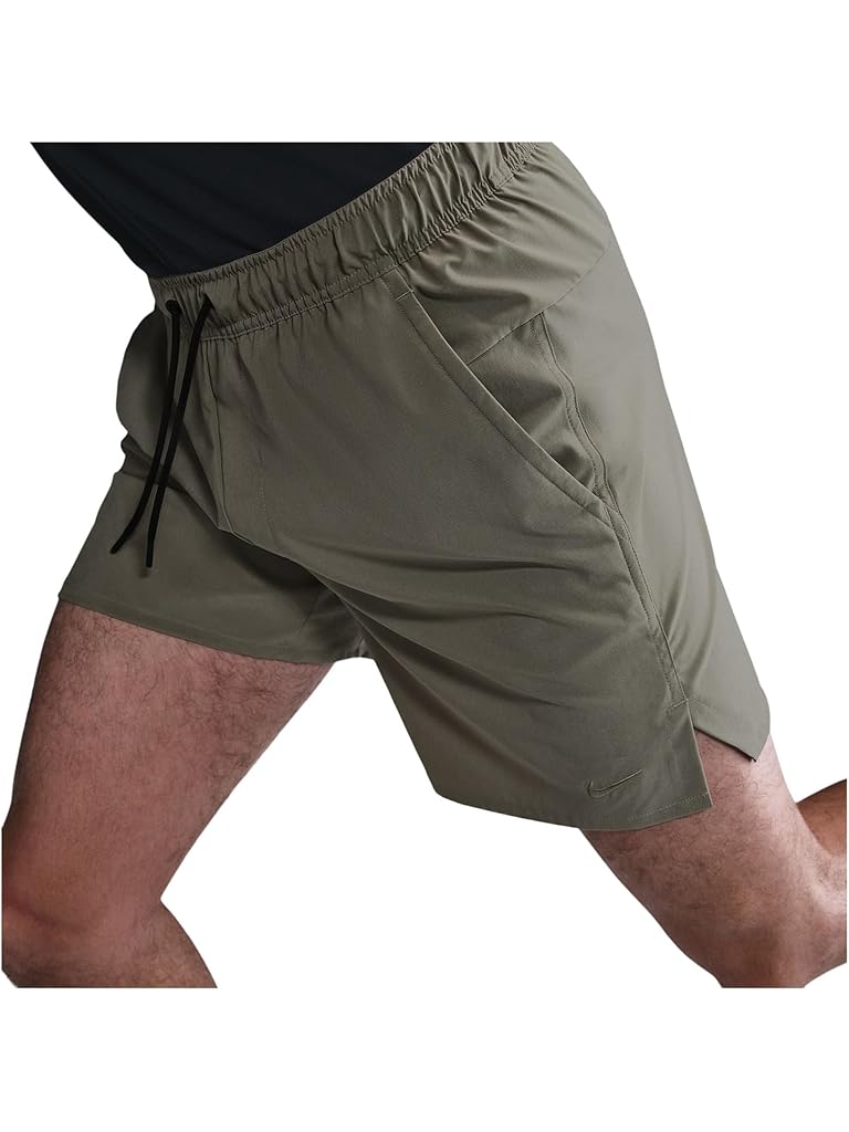 Green Nike Dri-FIT Unlimited Woven 7" Unlined Shorts