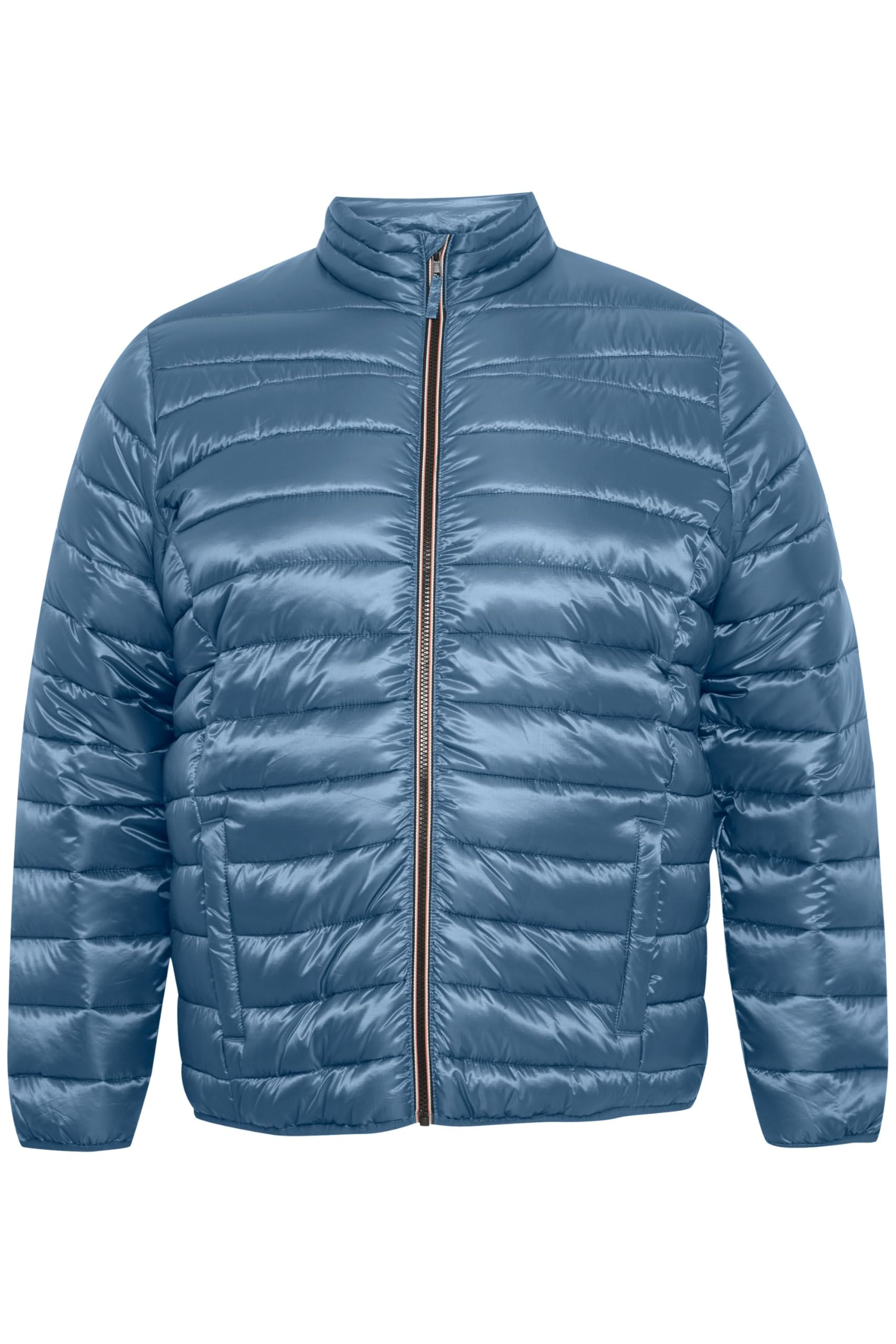 Blend Herren Übergangsjacke – Reißverschluss, Stehkragen, Eingrifftaschen, Regular Fit, Orion Blue, 4XL