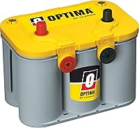 OPTIMA YellowTop D34/78 AGM Battery 750 CCA Dual Purpose Sealed for Cars Trucks SUVs - Maintenance-Free High Performance
