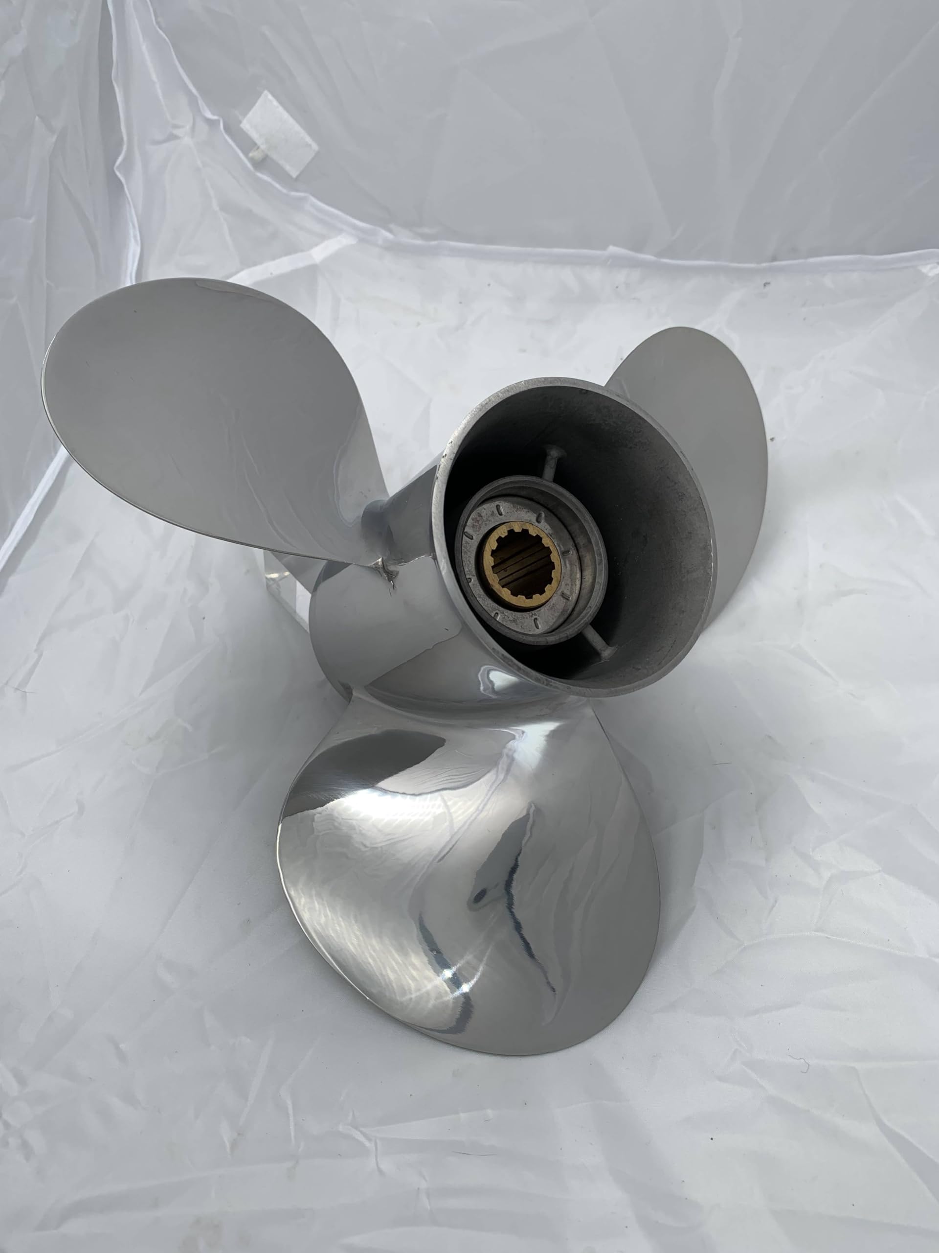 Elica 35-65HP 11-5/8X11 in acciaio inox 13 denti SS Prop per Suzuki fuoribordo