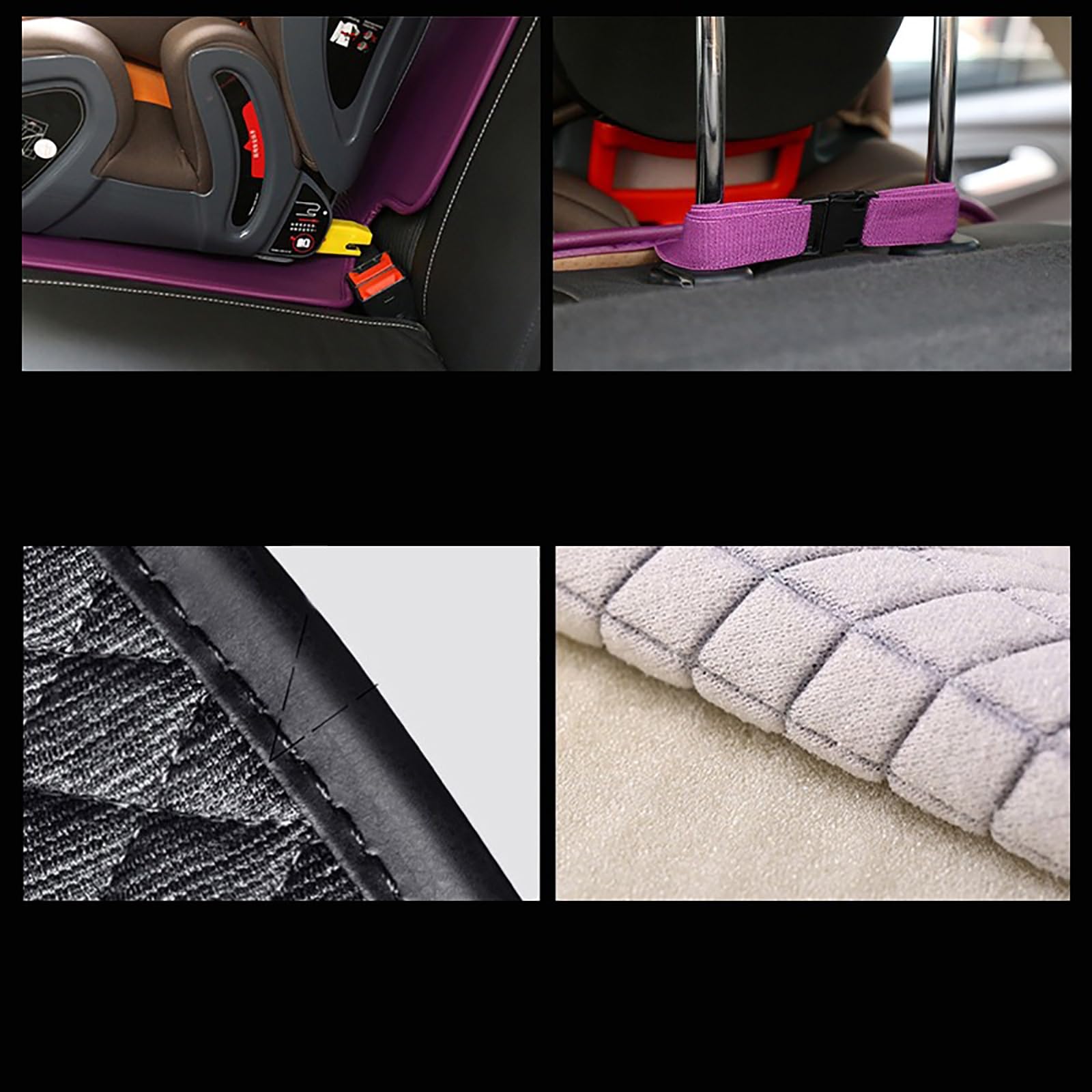 Protector Seguro para Asiento Infantil - Protege tu Coche - Fundas para sillas de Coche(E)