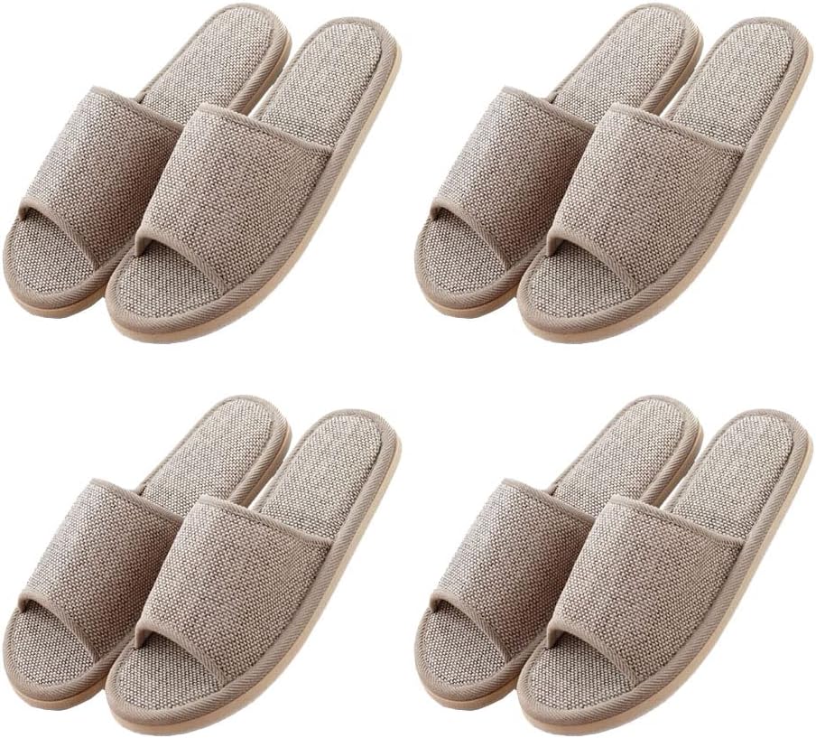 Teceyfeet Hausschuhe Unisex Wildleder - Memory Foam Pantoffeln Winter Warm & Leise