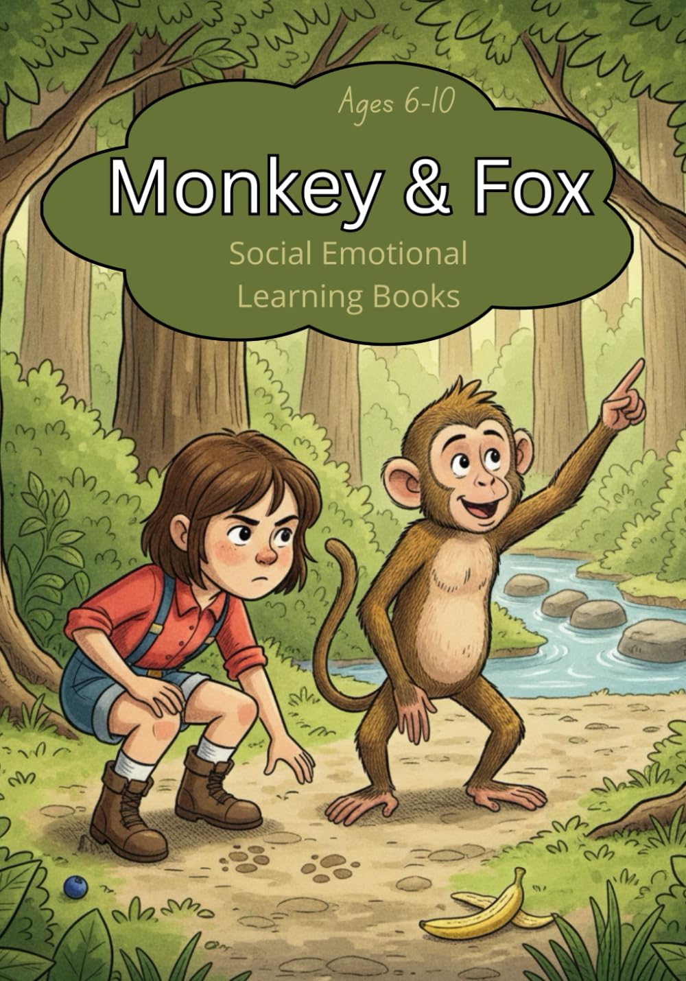 Monkey & Fox: Best Friends Forever A Heartwarming Adventure About Friendship, Teamwork and Problem-Solving for Kids Ages 6-10 | social emotional learning books