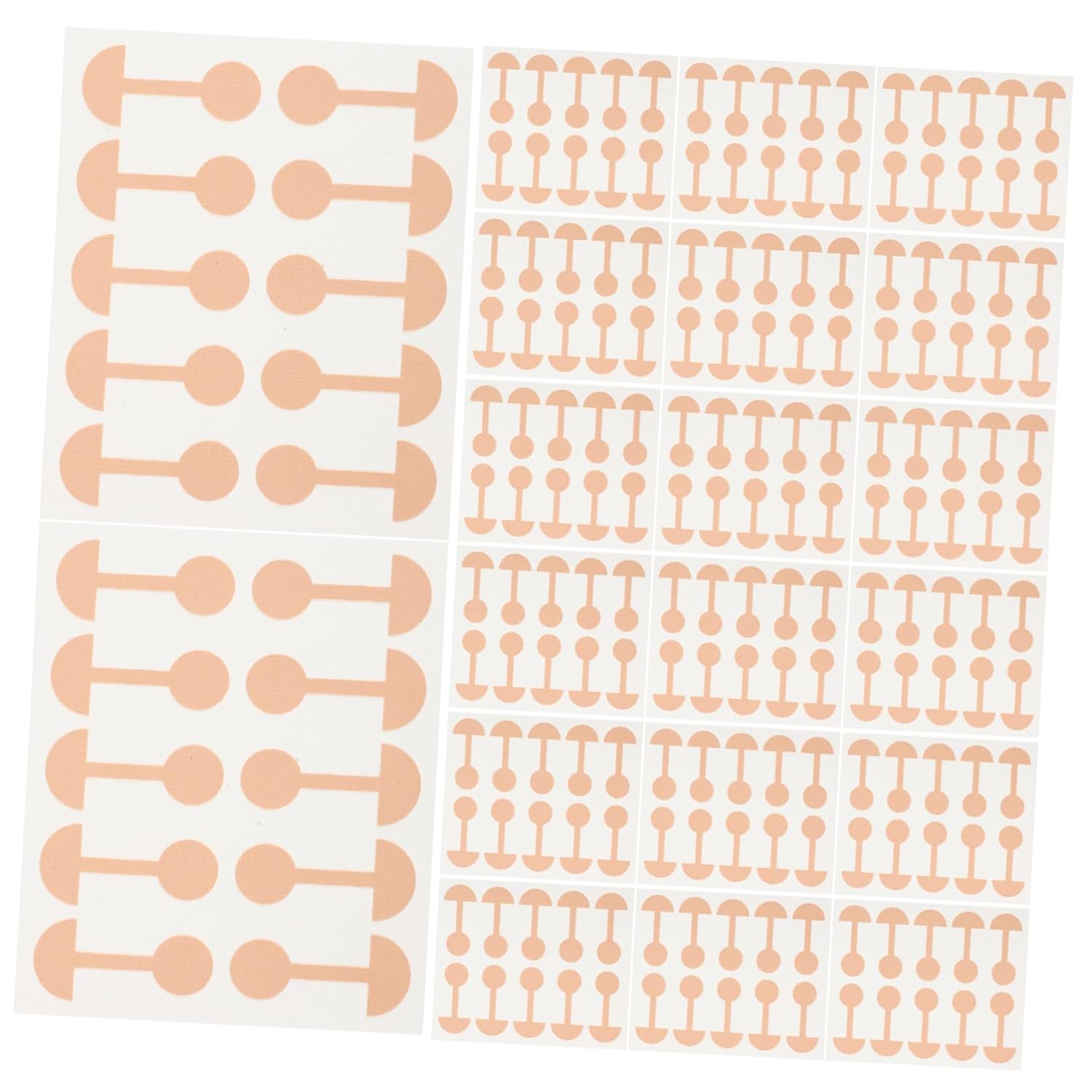 SEWACC Nose Wing Adhesive Strips for Women – Self-adhesive Nasal Contour Stickers, Nose Tape, 50pcs for Home, Travel, and Makeup Beauty Routine