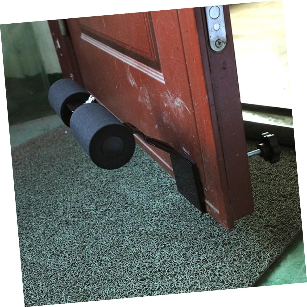 Portable Abdominal Trainer for Indoor Use Sit-up Machine Material for Muscle Training and Belly Workout Black Chest Expander for Home Fitness