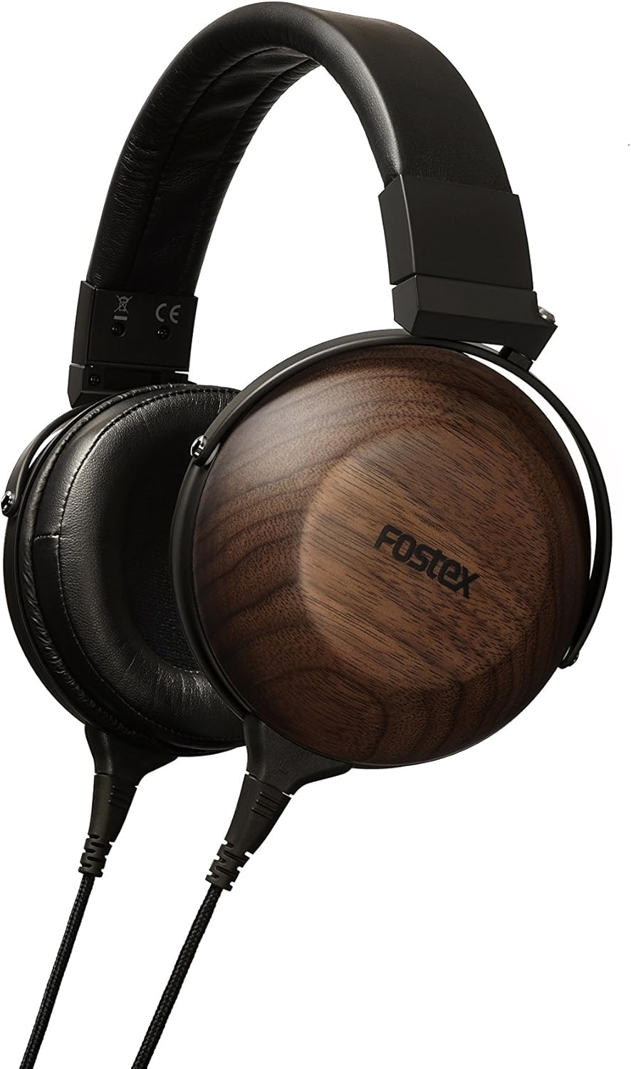 Fostex TH-610 Premium Stereo Headphones with Tesla Magnetic Circuit, Black/Walnut
