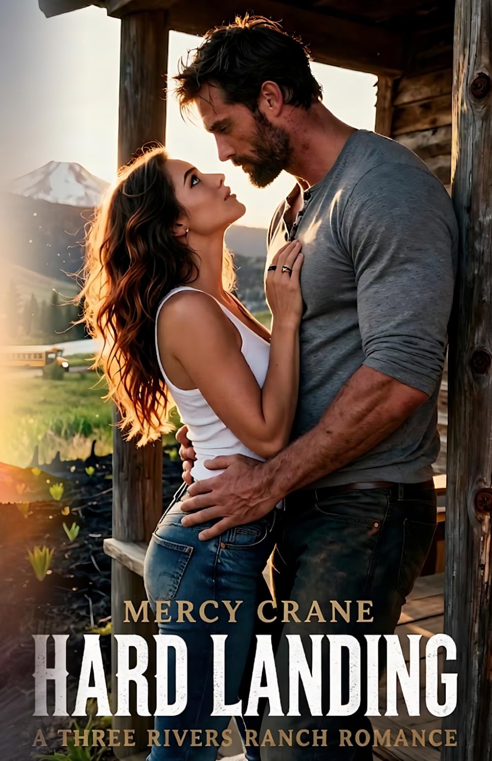 Hard Landing: A Three Rivers Ranch Romance, Book 3: A Clean Ranch Romance About a Smokejumper, a Runaway Pilot, and a Marriage of Convenience