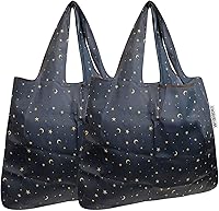 Vista 8 de allydrew Bolsa plegable de nailon reutilizable (juego de 2), macarons