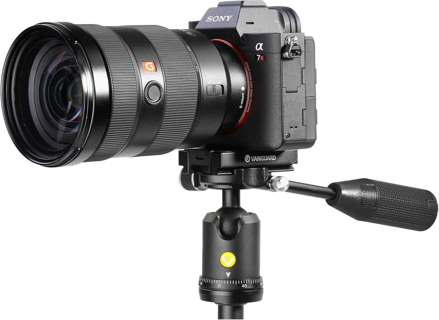 Vanguard VEO BP-45T Ball Head with Removeable Pan Handle and Quick Shoe with Built in Smartphone Connector