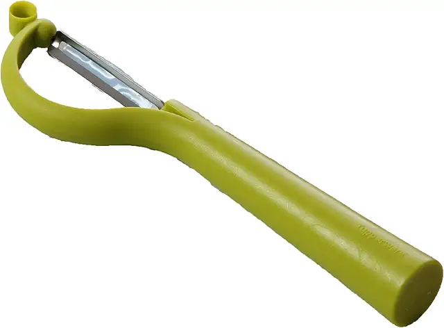 Tupperware Schälfix Schäler Set 2 - Profischäler D82 Grün