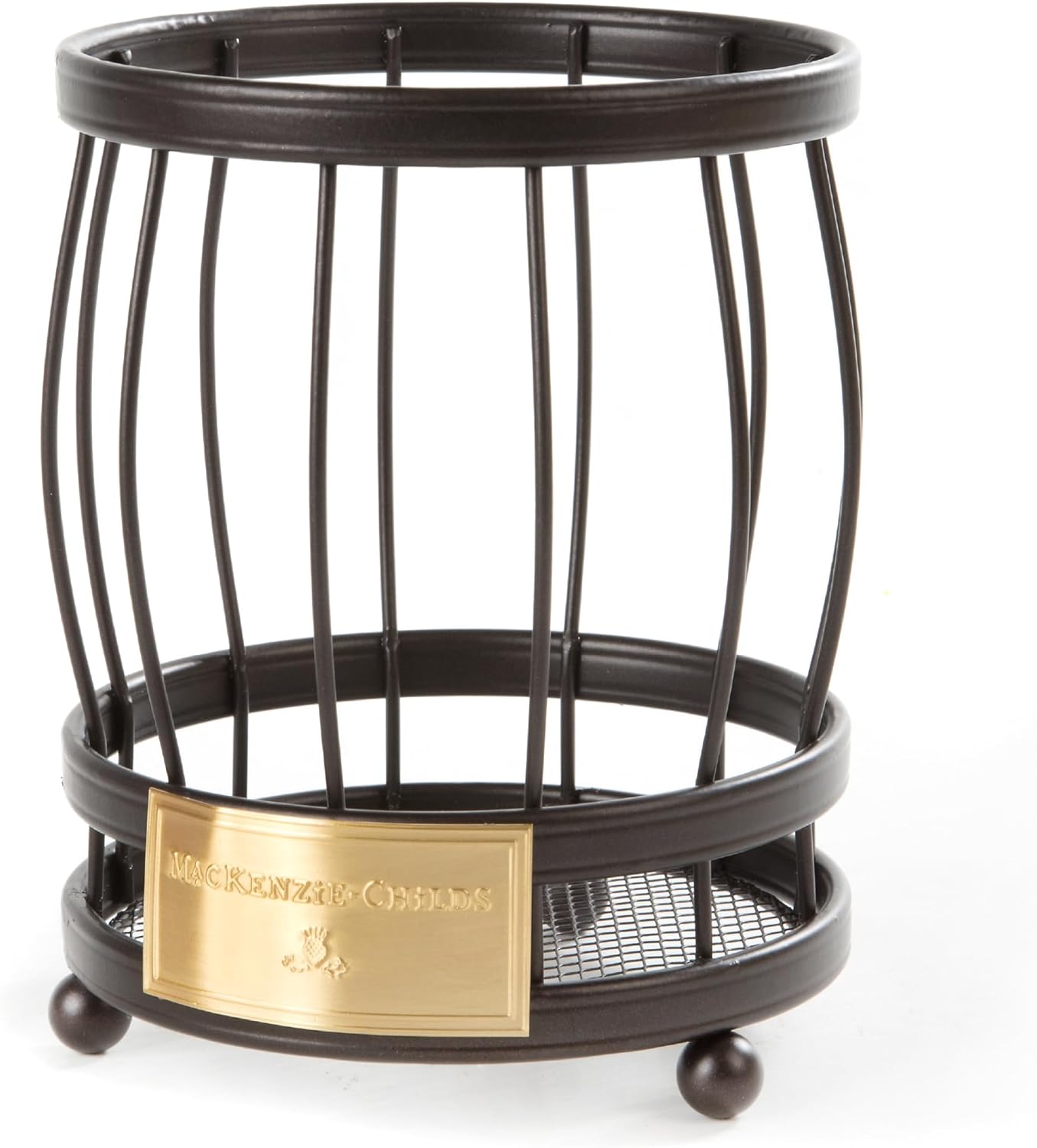 MACKENZIE-CHILDS Utensil Caddy, Sturdy Cutlery Organizer for Table or Countertop