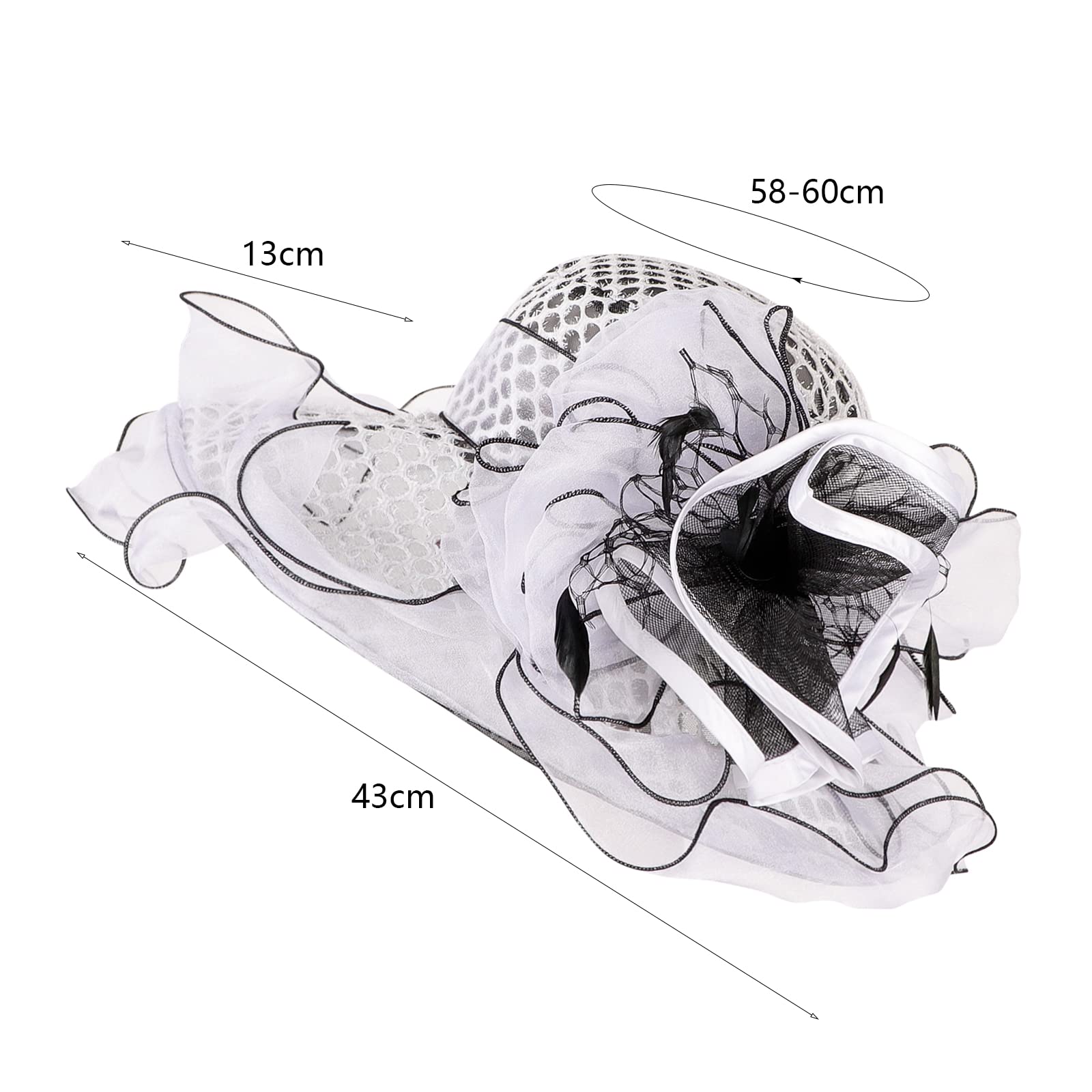 Capeline Femmes Chapeau De Mariage Chapeau Bibi Fascinator Mariée