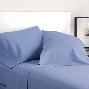 Solid Color 300 Thread Count Queen Shadow Sheet Set