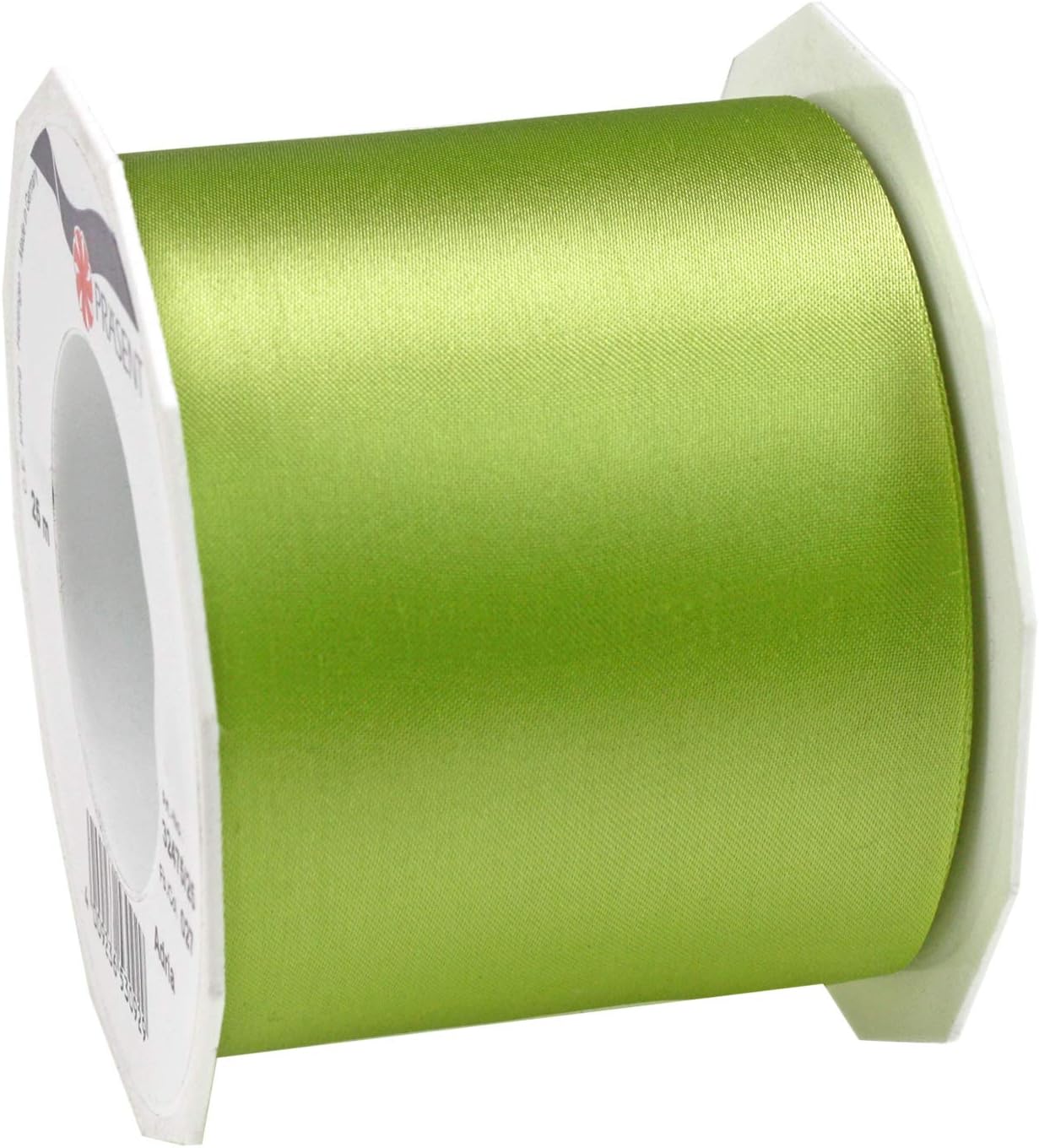 C.E. Pattberg Satin Ribbon, 72mm-25m, Red