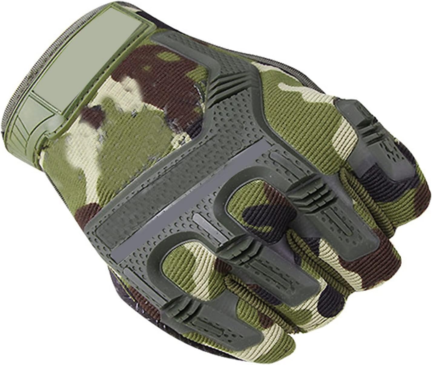 Fingerless Tactical Gloves Men Men's Outdoor Sports Half Finger Fitness Camping Gloves Motorcycle Cycling Outdoor(Camo)