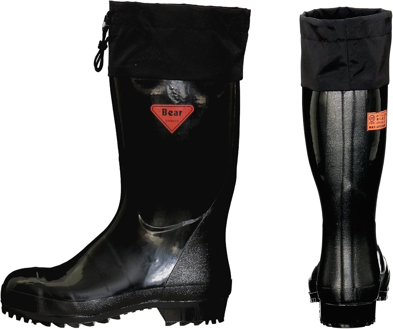 シバタ工業 セーフティベアー500 安全長靴 ブラック 27.0cm AB101