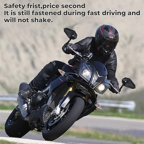 Miniatura 9 de Rearview Side Mirror Bar End Mirror Motorcycle Universal Rearview Mirrors CNC Aluminium For MT09 MT07 R1 R3 YZFR1R6 For Ninja Z1000 Z900 Z650 Z750