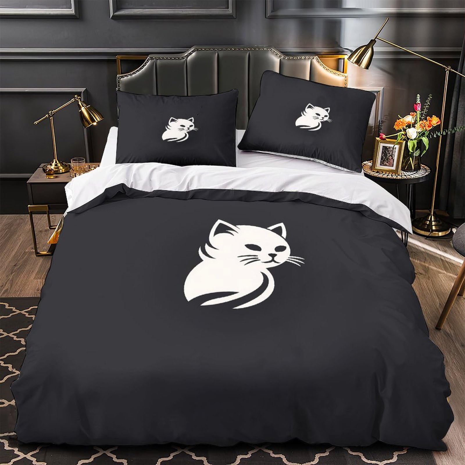Housse de couette château fantasy 200x200cm, le cadeau d'anniversaire idéal