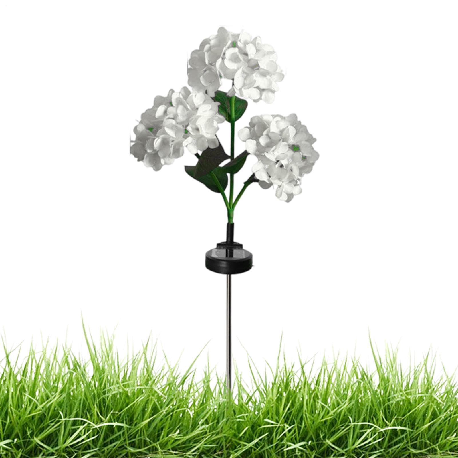 Lámpara de resina impermeable de hortensias de seda exclusivas 8
