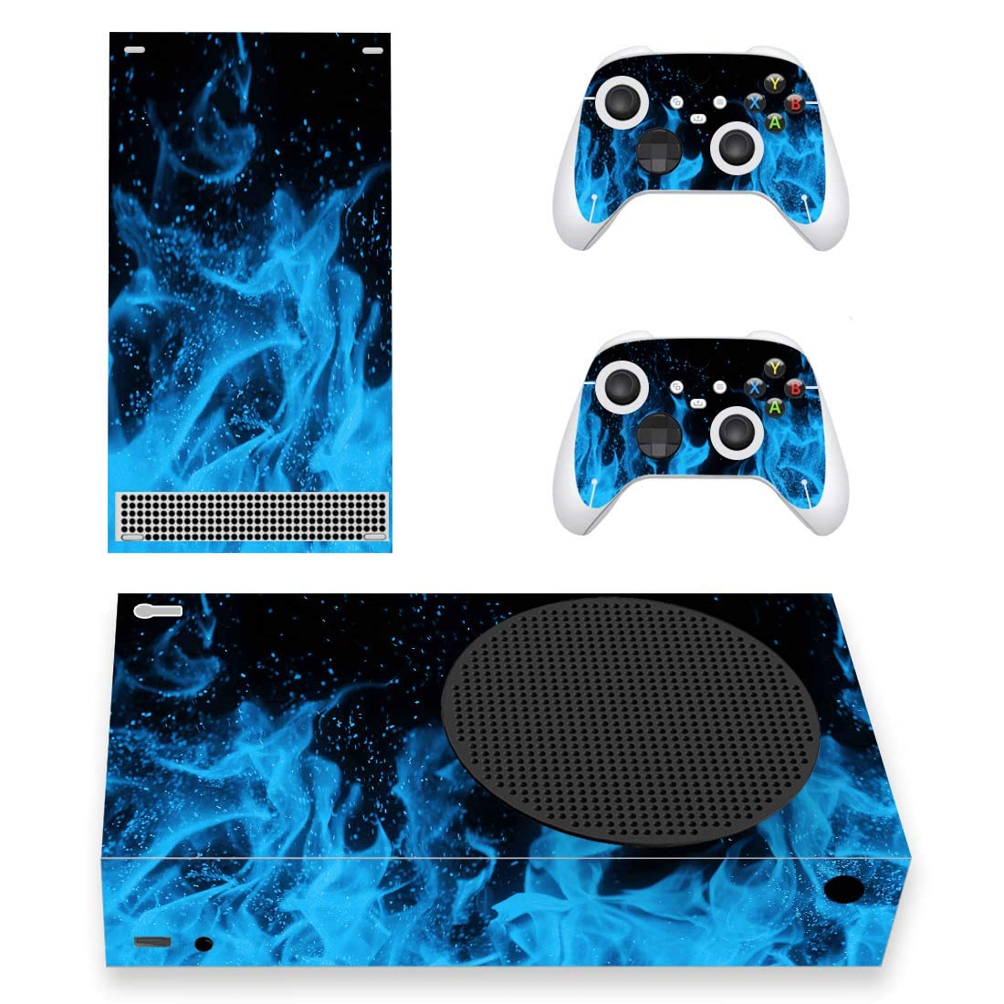 playvital Psychedelic Pink Custom Vinyl Skins for Xbox Series S, Wrap Decal Cover Stickers for Xbox Series S Console Controller — view 12