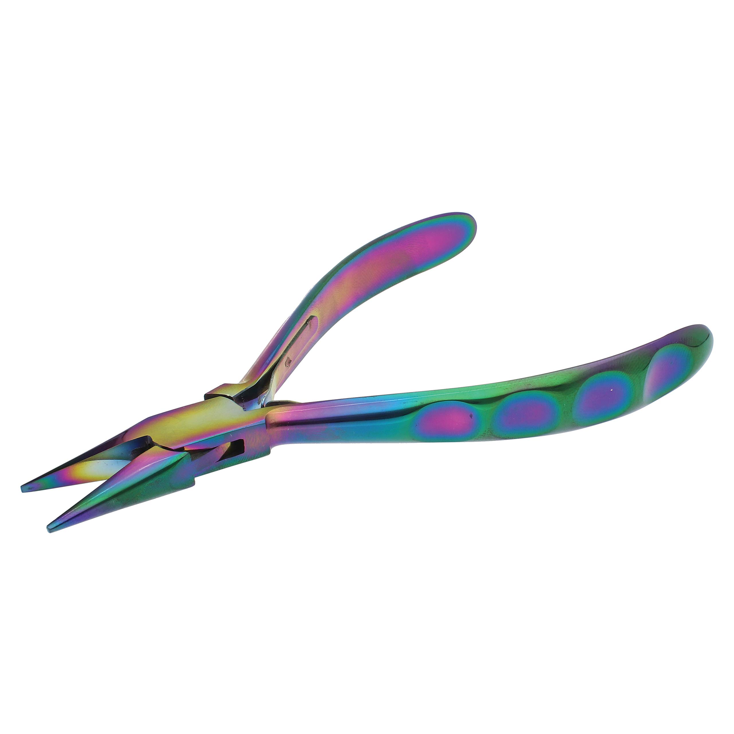 Chroma Series szczypce do noży łańcuchowych z tęczowym tytanem powlekane