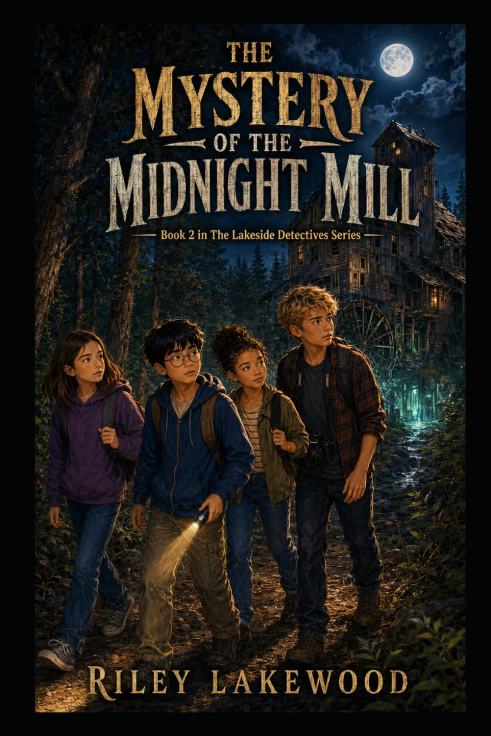 The Mystery of the Midnight Mill (The Lakeside Detectives Series)