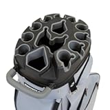 Izzo Vault Golf Cart Bag - Quiet-Lock 14 Way Club Divider