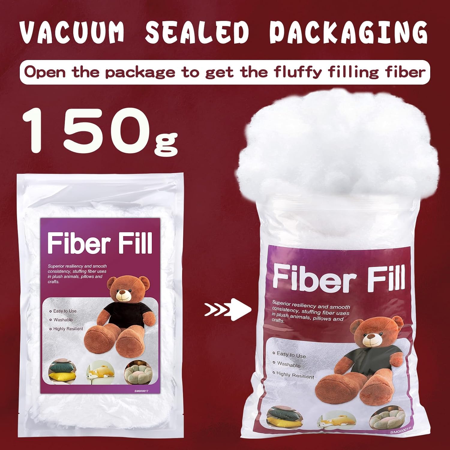 Relleno de Fibra de Poliéster Premium para Colombia Ubuy