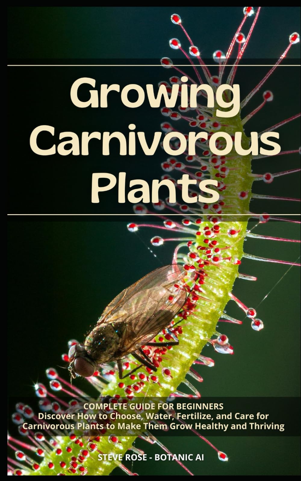 Growing Carnivorous Plants: Complete Guide for Beginners: DISCOVER HOW TO CHOOSE, WATER, FERTILIZE, AND CARE FOR CARNIVOROUS PLANTS TO MAKE THEM GROW HEALTHY AND THRIVING