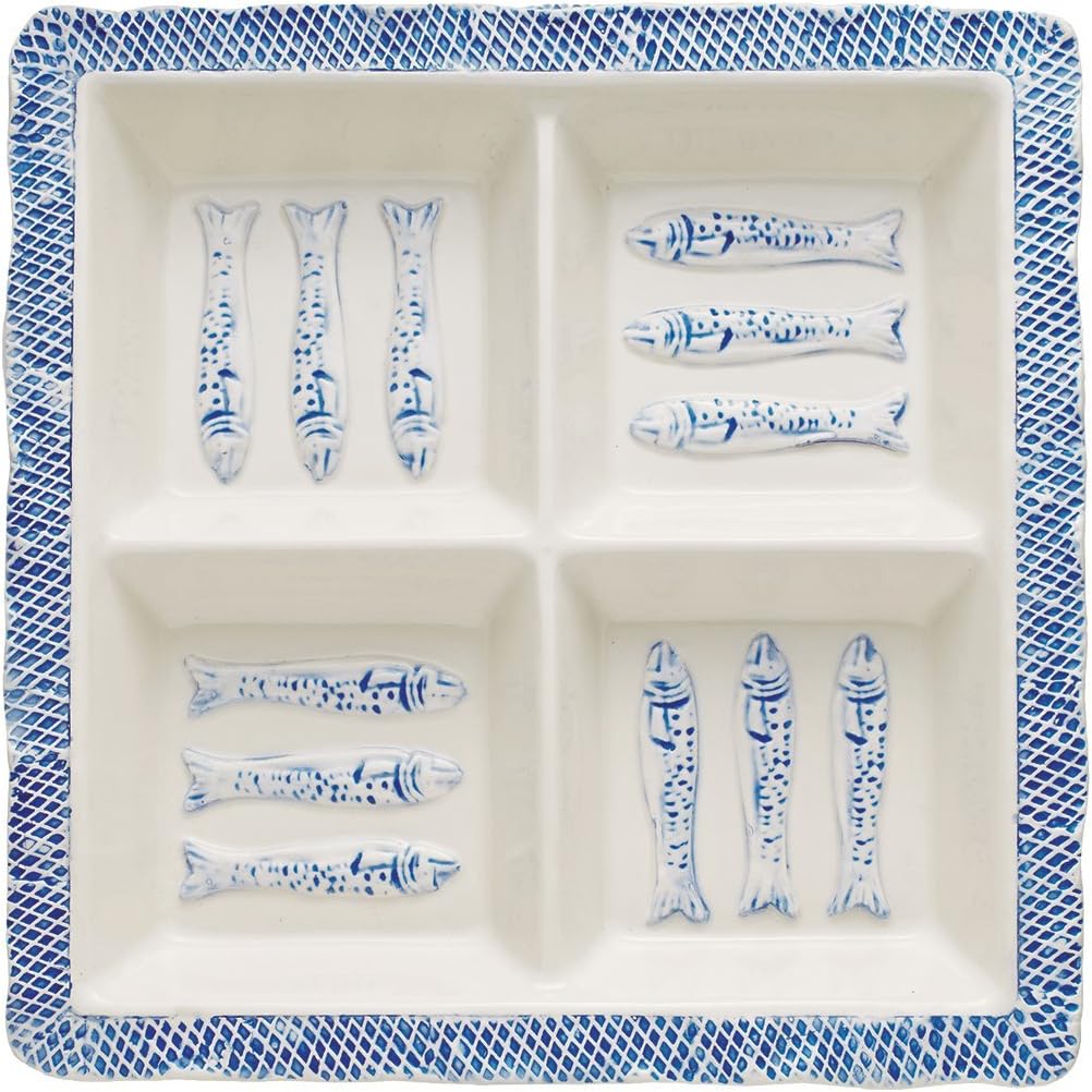 Amazon.com | Fish Sectioned Platter: Platters
