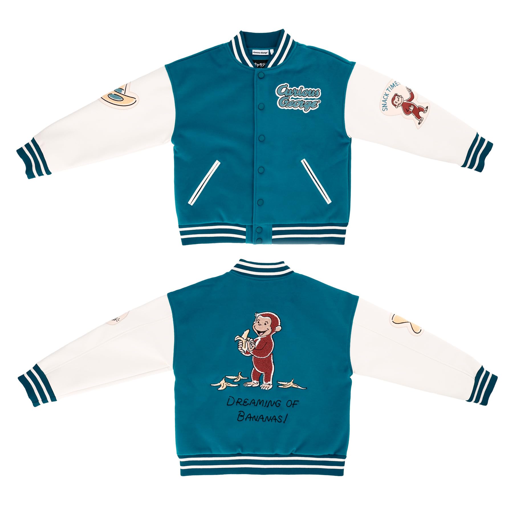 Amazon.co.jp: 丸眞 スタジャン(L) おさるのジョージ ドリーミング