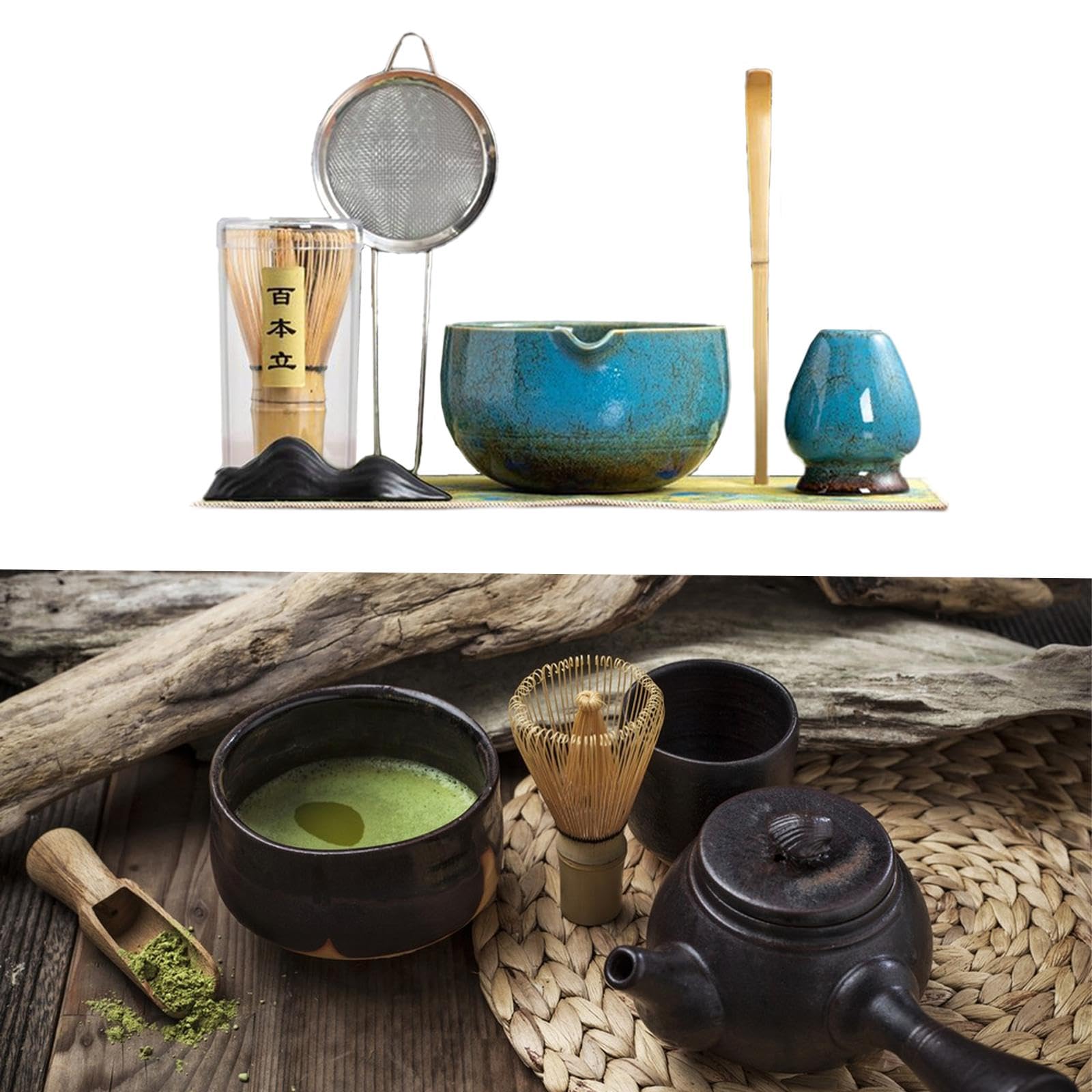 茶道具 抹茶茶碗 清水焼 白菊紫地 西川貞三郎商店 かより（W-203 