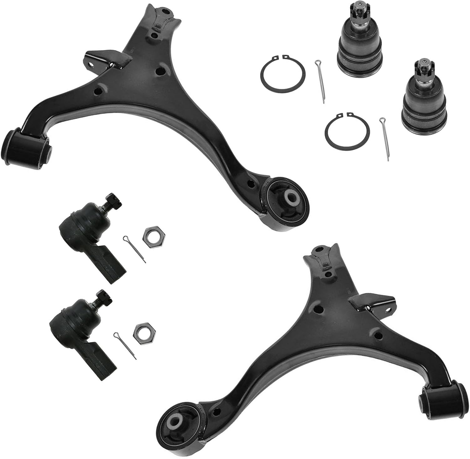 Front Control Arm & Suspension Kit for 2001-2005 Honda Civic - 6pcs