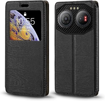 Window Leather Case for IIIF150 Air 3S - Black