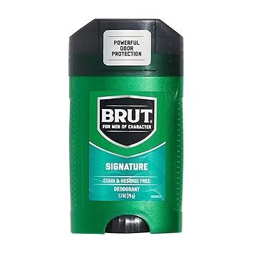 Signature Scent 48H Odor Protection Deodorant by Brut for Men - 2.7 oz Deodorant Stick
