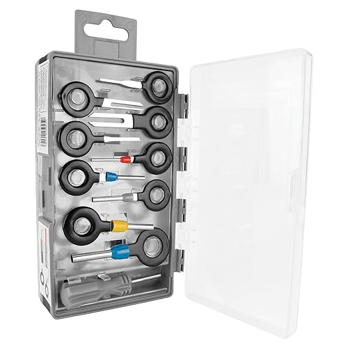 Vista 7 de Performance Tool W89732 - Juego de liberación y extracción de terminales - Kit de 23 piezas para extracción segura de bloques de terminales