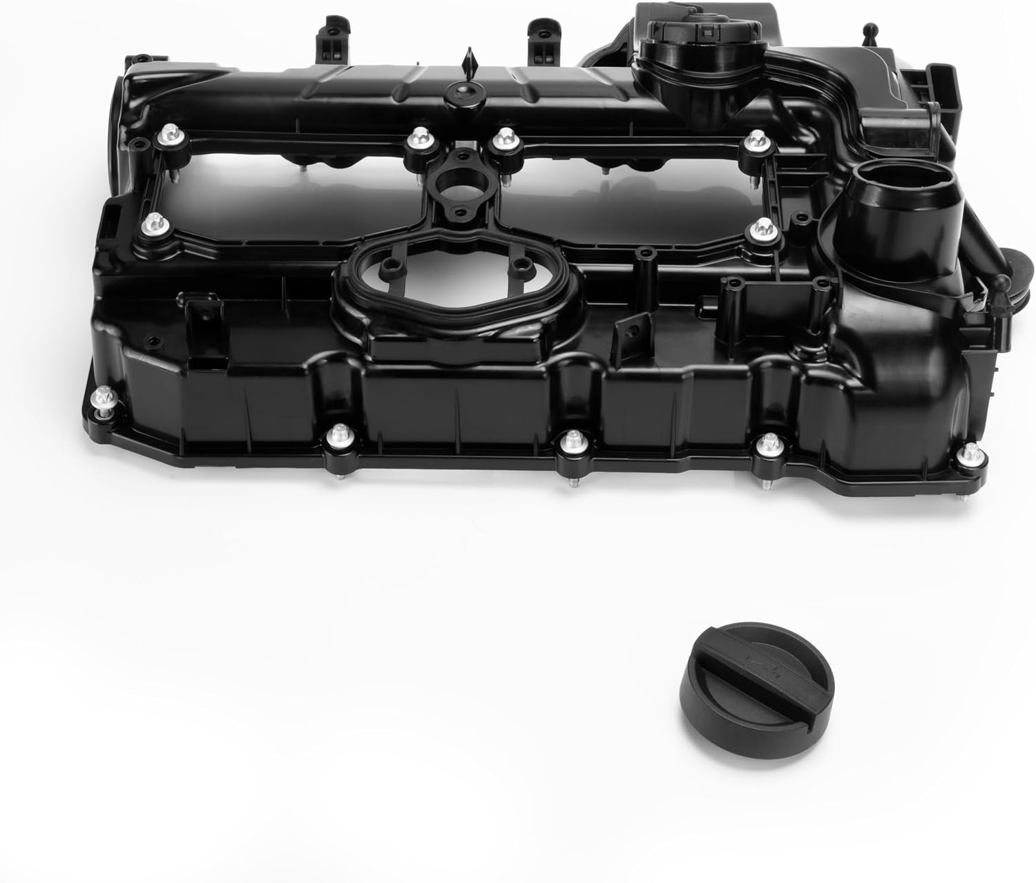 Engine Valve Cover with Gasket Compatible with 328i 2012 328i GT xDrive 2015-2016 428i 2014-2016 2.0L N26B20A #11127633630
