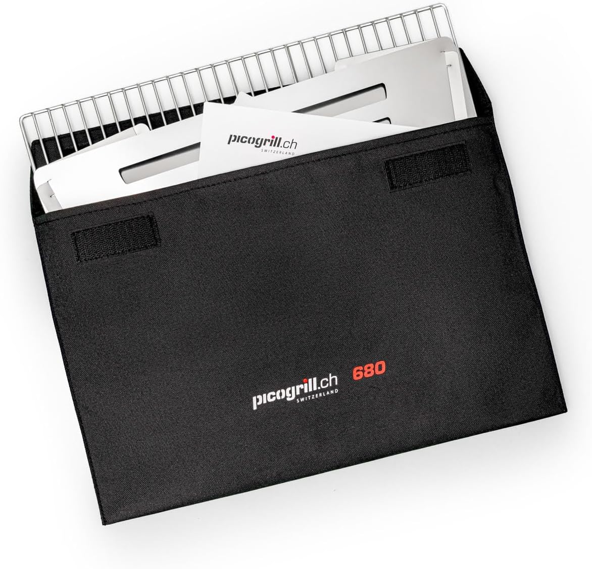 Wood Stove and Grill with Grill Grate, Picogrill 680 for 1-4 Persons